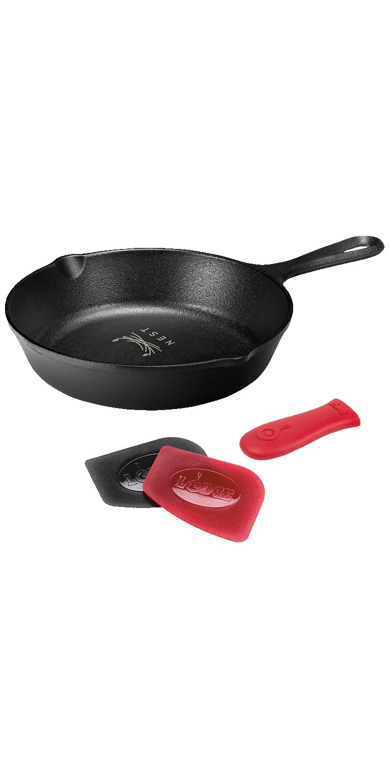 Lodge-8-Cast-Iron-Starter-Gift-Set-LCI51 Lodge 8" Cast Iron Starter Gift Set