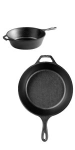 Lodge 10.25" / 3.2 Qt Deep Skillet - 4