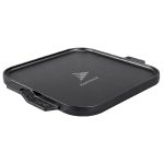 Lodge 10.5" Cast Iron Reversible Grill / Griddle - 2