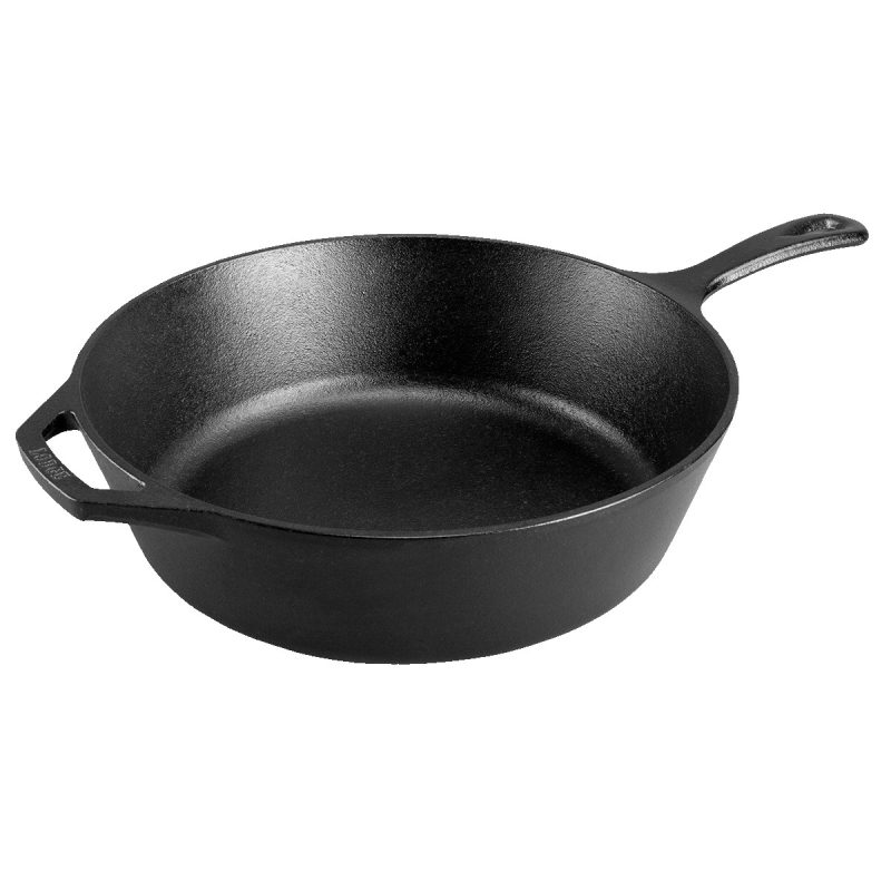 Lodge 12 / 5 Qt Cast Iron Deep Skillet - 1